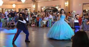 Father And Daughter Duo Wow Guests With Iconic Medley On Dance Floor Starting With 'My Girl'