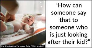 Dad Is Called 'Disgusting' For Changing Newborn Daughter's Diaper In Public Restroom
