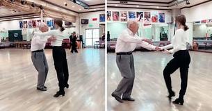 Widower, 96, Knocks Out The Competition With His Smooth Dance Moves And Astounds Instructor