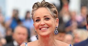 Sharon Stone Is A Vision In Her 60s Wearing Black Plunging Swimsuit