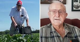 Dedicated 105-Year-Old Farmer Strives To 'Keep Busy' And Enjoy Long Life