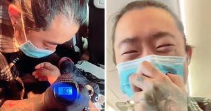 Tattoo Artist Gains Internet Fame After Unexpectedly Giving A Tattoo To His Seatmate Inflight