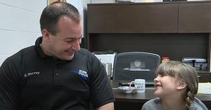 Caring Police Officer Takes Heartbroken 8-Year-Old To Father-Daughter Dance After Her Dad Passed