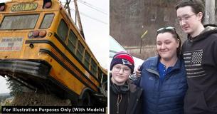 Heroic Brothers Take The Wheel & Save Lives After School Bus Driver Faints