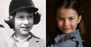 Neun Momente, in denen Prinzessin Charlotte und die verstorbene Königin Elisabeth wie Zwillinge aussahen