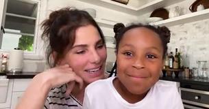 Sandra Bullock schwärmt von ihrer baldigen Tochter Laila, die Präsidentin der Vereinigten Staaten sein wird