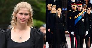 Fellow Horse Lover Lady Louise Windsor Pays Homage To Queen Elizabeth With Necklace