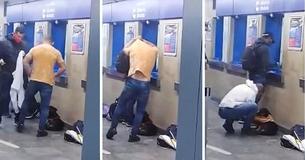 Caring Man Takes Shirt Off His Own Back And Gives It To Shivering Stray Dog