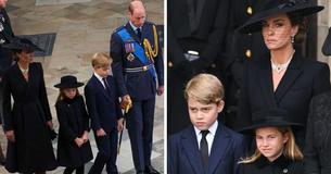 Prince William And Kate Middleton Praised For 'Gentle' Parenting Decisions During Royal Funeral Service