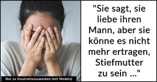 "Unglückliche" Frau verlässt ihren Mann, weil er das Sorgerecht für seinen lange verlorenen Sohn übernommen hat