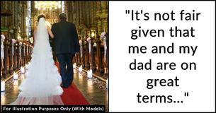 Bride Stressed After ‘Narcissist’ Fiancé Insists She Walks Down The Aisle With 'Someone Else' & Not Her Father