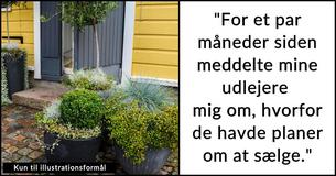 Kvinde flytter ud af sin lejlighed og tager haven med sig, hvilket foruroliger udlejeren og potentielle købere