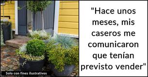 Una inquilina se muda y se lleva el jardín, molestando a los propietarios y a los posibles compradores de la casa
