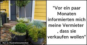 Mieterin zieht aus und nimmt den Garten mit, was die Vermieter und potenzielle Käufer verärgert