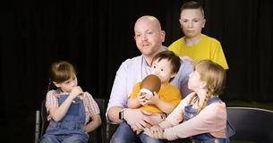 Single Dad Says He's The 'Lucky' One For Getting To Care For Six Adopted Special Needs Children