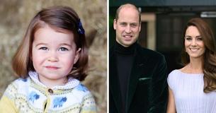 Nieuwe foto van de dochter van prins William, Charlotte, laat ons sprakeloos achter
