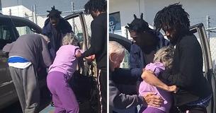 Cop's Jaw Drops As She Watches Three Men Rush To Frail Elderly Couple's Side