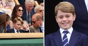 Prince George Complained To Dad Prince William About Feeling ‘Too Hot’ In Navy Suit At Wimbledon