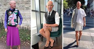 Verheirateter Heterovater gibt zu, dass er gern "einen Rock und Heels" trägt, weil "Kleidung kein Geschlecht hat"