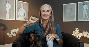 Beautiful Gray-Haired Mom Defies Aging Norms And Becomes A Model In Her 50s