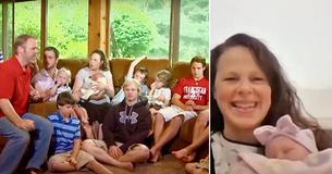 Parents Of 14 'Chaotic' Sons Finally Welcome Their First Daughter