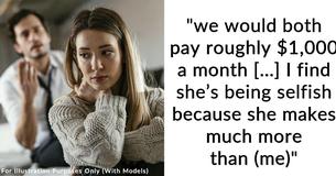Man Asks If He’s Wrong For Calling Girlfriend A ‘Gold Digger’ For Not Paying More Rent