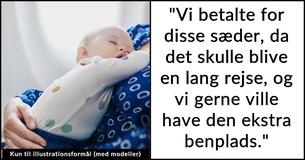 Kvinde med baby bliver rasende, da mand på fly nægter at give sit mere komfortable sæde til hendes mand