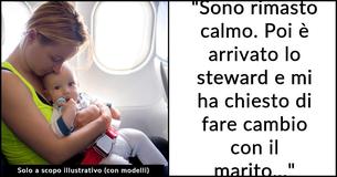 Un uomo si chiede se ha sbagliato a dire "no" alla mamma con bambino che voleva un posto in aereo per il quale aveva pagato un extra