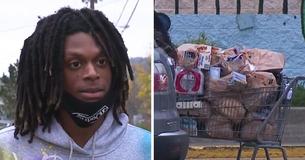Teen Employee Chips In To Help Elderly Customer In Need Pay For His Groceries