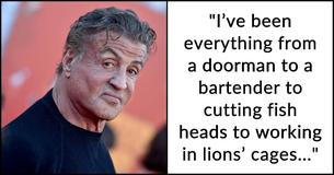 Sylvester Stallone Worked Odd Jobs & Suffered Hardships To Achieve His Acting Dream