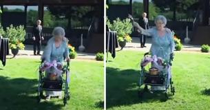 Bride Sparks Joy By Asking Her 92-Year-Old Grandma To Be Her Unconventional Flower Girl