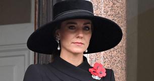 Kate Middleton Emulates Princess Diana While Wearing Her Pearl Earrings To Remembrance Day