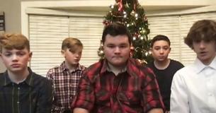 Teens Link Together & Create Human Chain To Rescue Two Kids Who Fell Into Frozen Pond