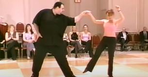 Large Dancer Blows Away Stereotypes And Amazes Audience With Swing Dance Performance