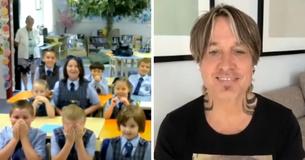 Classroom Of Young Fans Delighted At Keith Urban's 'Generosity' During Surprise Virtual Call