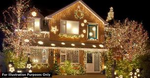 Man Continues Yearly Display Of Holiday Lights For Community Despite Electric Bill Reaching $1,200