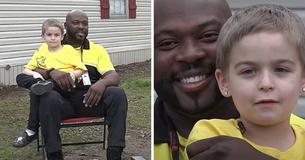 Kindergarten Student Dresses As School Security Officer To Pay Homage To His Favorite Person