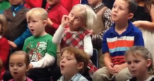 Girl, 5, Signs During Holiday Concert For Her Deaf Parents