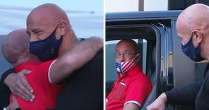 Dwayne ‘The Rock’ Johnson Presents Pal Who Lent Him A Helping Hand When He Was Homeless A Poignant Gift