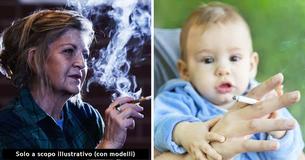 Una mamma preoccupata dice alla suocera fumatrice di farsi una doccia e di cambiarsi i vestiti prima di toccare il suo bambino