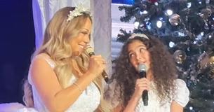 Mariah Carey und Tochter Monroe Cannon singen gemeinsam das bezaubernde Duett "Away In A Manger"