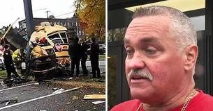 Good Samaritan Finds Driver Stuck In School Bus Crash & Calms His Nerves While Help Arrives
