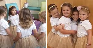 Four Little Girls Reunite For Cancer ‘Warriors’ Photoshoot After Forging Unbreakable Friendship In Hospital