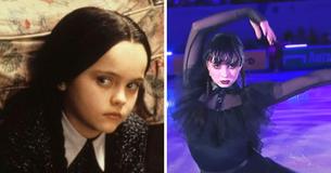 Figure Skater Nails Routine Recreating Wednesday Addams’ Dance To The Cramps’ ‘Goo Goo Muck’