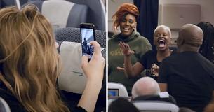 Airplane Passengers Treated To Surprise Rendition Of 'Stand By Me' By Gospel Choir Up In The Air
