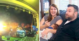 Video Doorbell Captured Woman Giving Birth To Son On Her Front Lawn