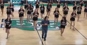 Man Crashes School Dance Team Performance And Amazes Audience