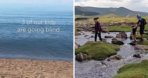 Parents Take Family On Trip Around The World Before Their Children Lose Their Sight