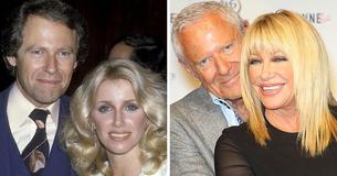 Suzanne Somers hält im Bett immer noch Händchen mit ihrem Ehemann seit 45 Jahren, mit dem sie eine große Familie von 18 Kindern hat