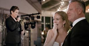 Father Surprises Daughter By Hiring Award-Winning Singer To Sing Her Favorite Songs On Her Wedding Day